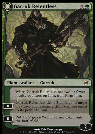 Garruk Relentless // Garruk, the Veil-Cursed