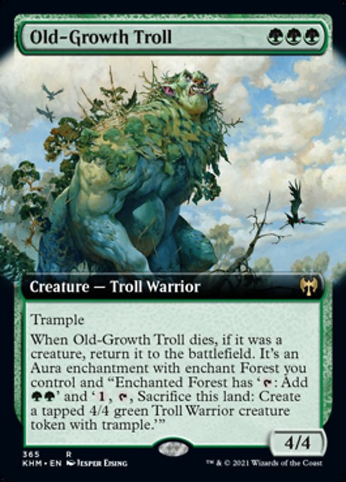 Old-Growth Troll (EXTENDED ART)
