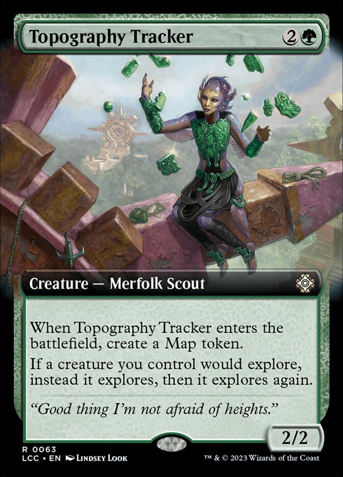 Topography Tracker #63 (EXTENDED ART)
