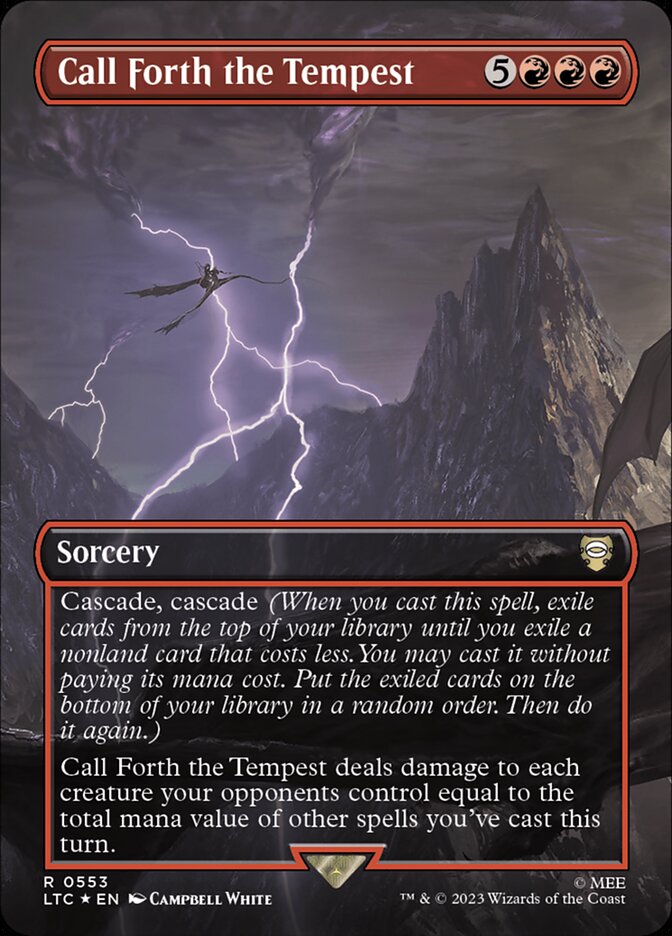 Call Forth the Tempest #553 (SURGEFOIL)
