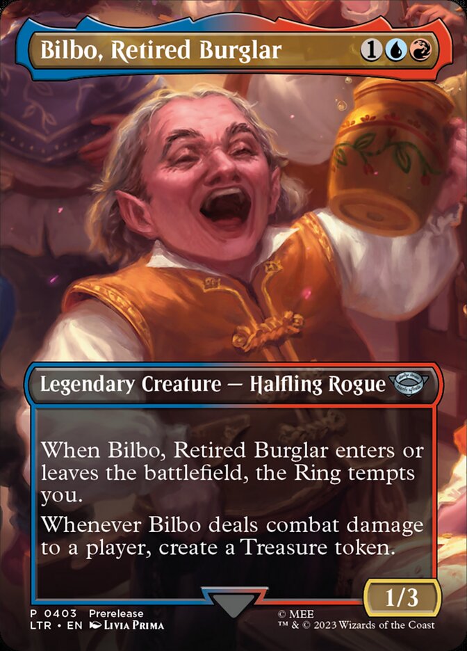 Bilbo, Retired Burglar (SCENE CARD)