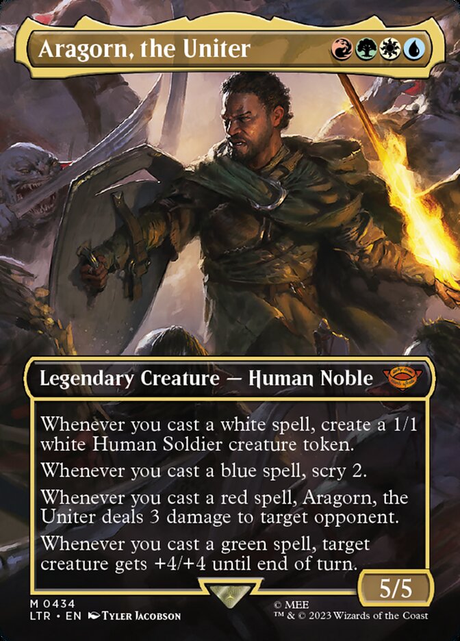 Aragorn, the Uniter (SCENE CARD)