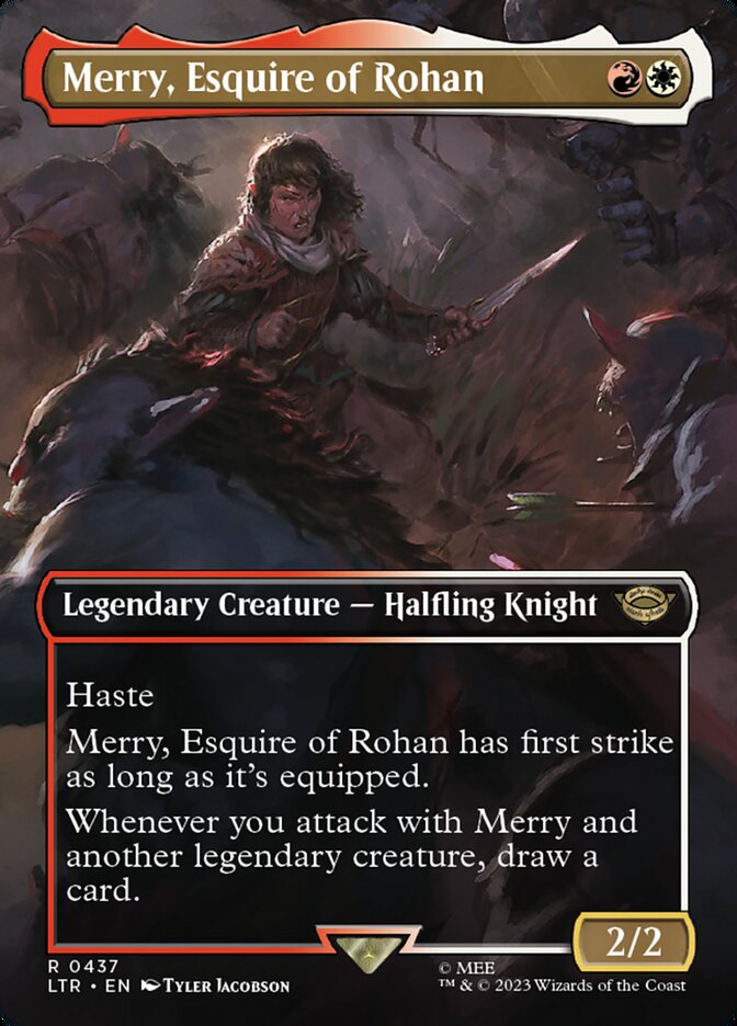 Merry, Esquire of Rohan (SCENE CARD)