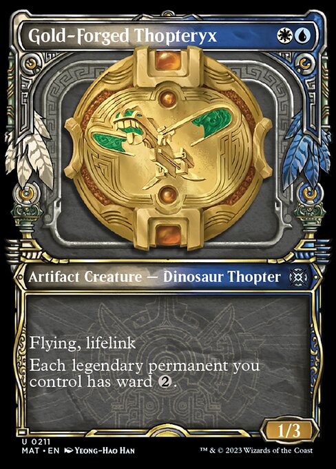 Gold-Forged Thopteryx (HALO FOIL)