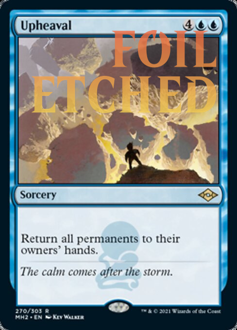 Upheaval (ETCHED FOIL)