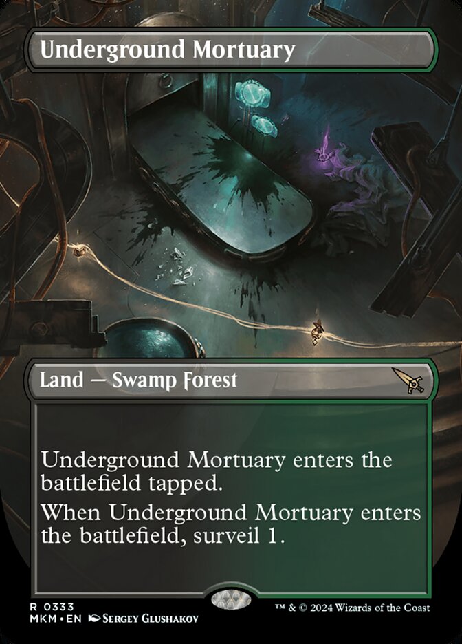 Underground Mortuary #333 (BORDERLESS)