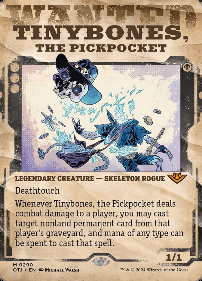Tinybones, the Pickpocket #290 (WANTED POSTER)
