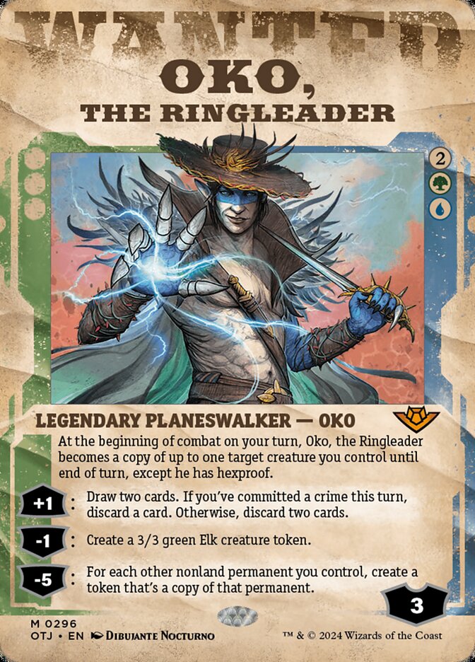 Oko, the Ringleader #296 (WANTED POSTER)