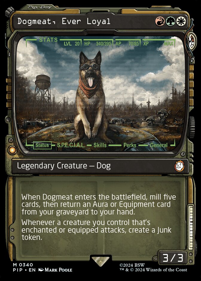 Dogmeat, Ever Loyal #340 (SHOWCASE)