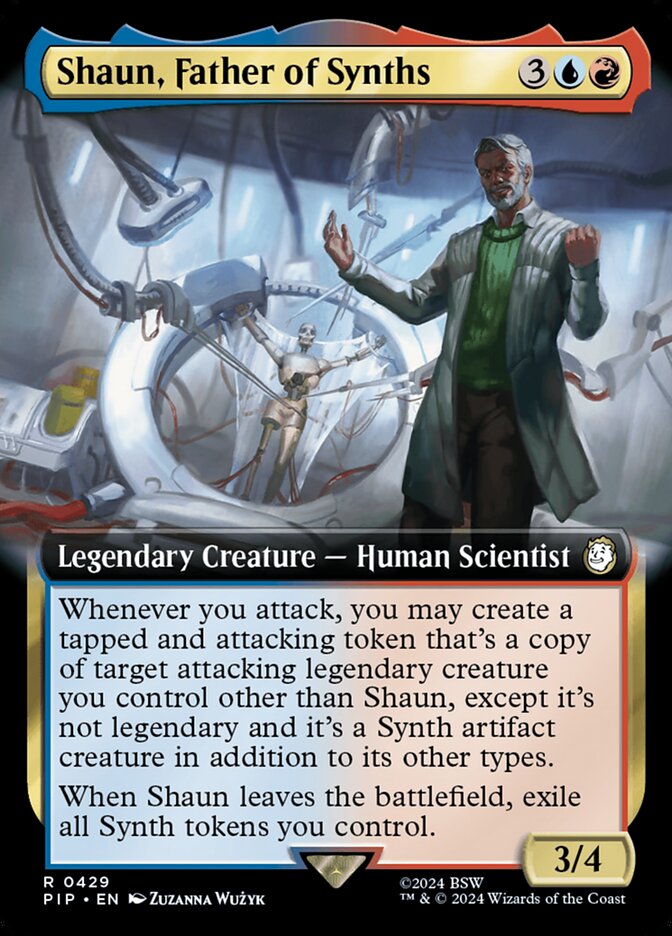 Shaun, Father of Synths #429 (EXTENDED ART)