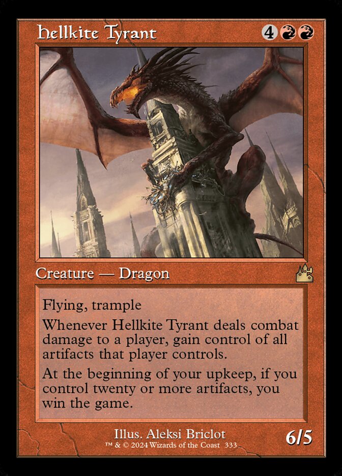 Hellkite Tyrant #333 (RETRO FRAME)