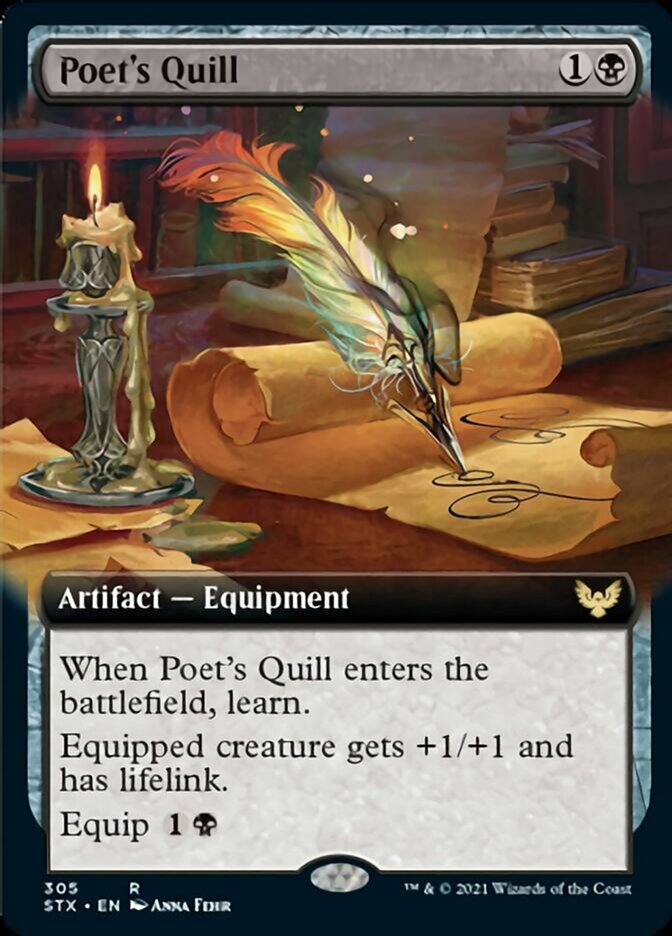 Poet's Quill (EXTENDED ART) (rus)
