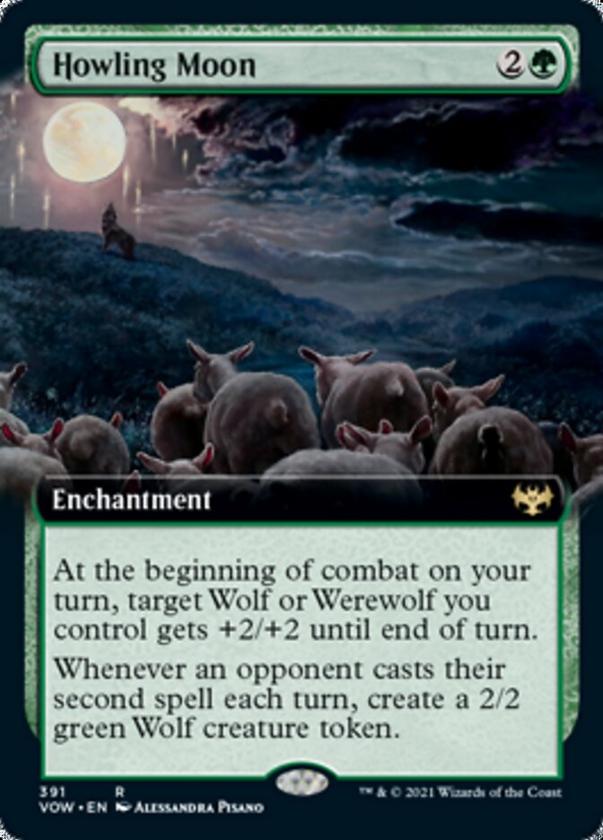 Howling Moon (EXTENDED ART) (rus)