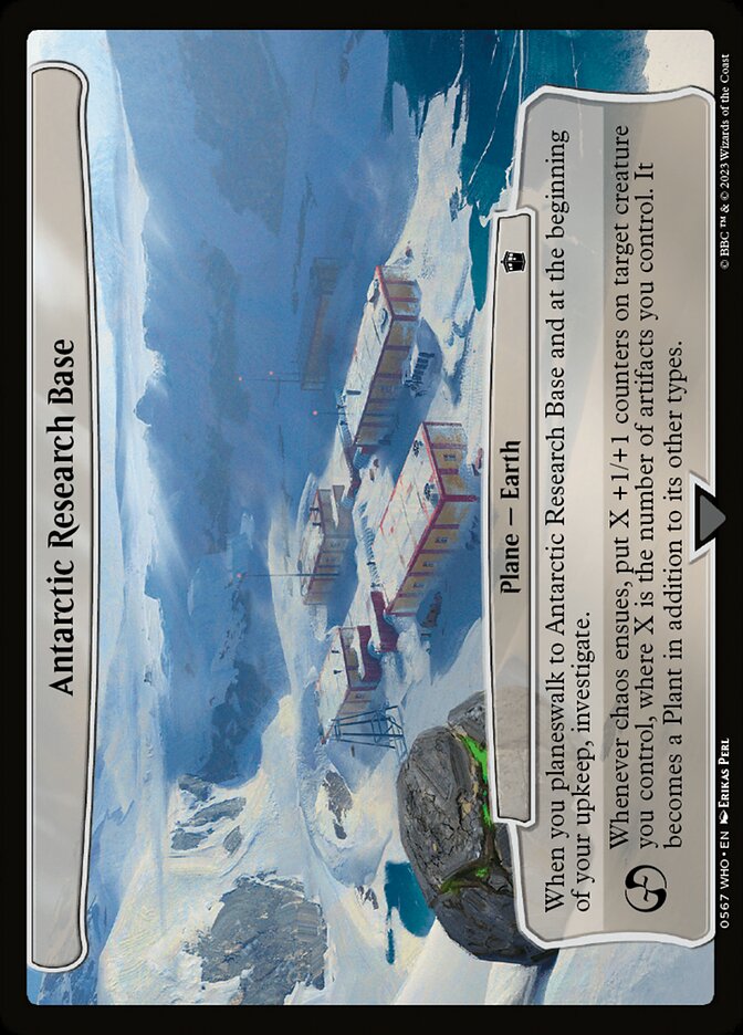 Antarctic Research Base (PLANAR CARD)