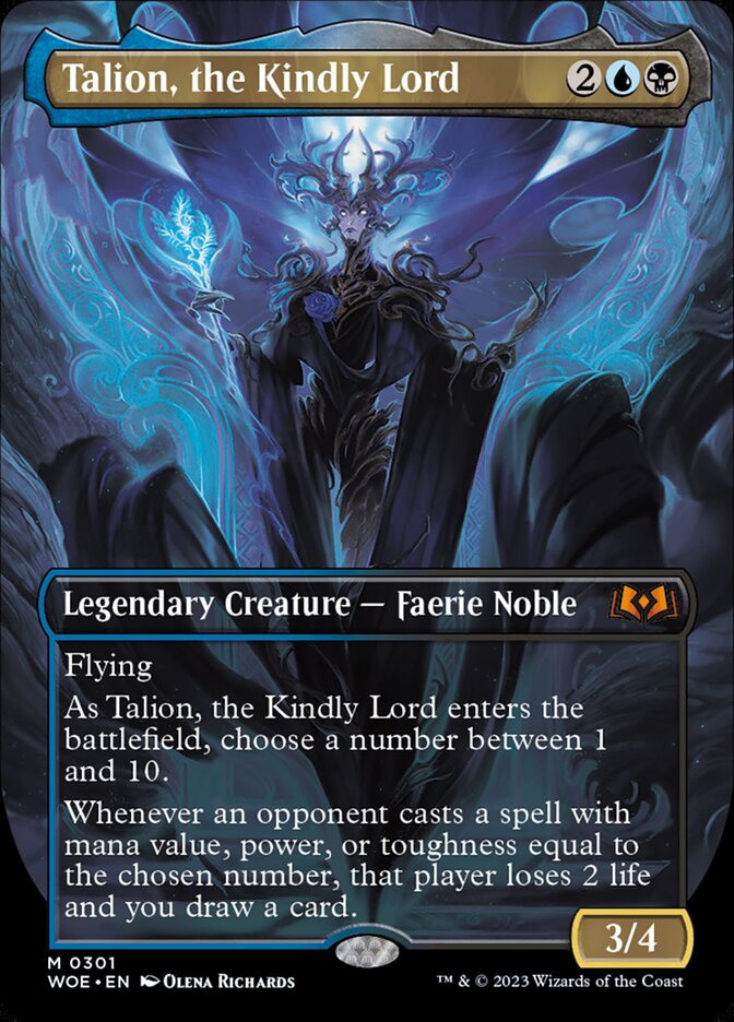 Talion, the Kindly Lord (ALTERNATE-ART BORDERLESS)