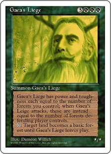 Gaea's Liege (1996 year)