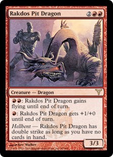 Адский дракон Ракдосов (Rakdos Pit Dragon)
