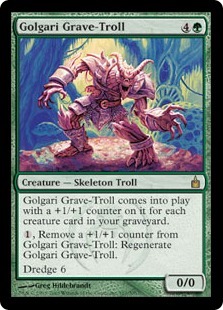 Могильный тролль Голгари (Golgari Grave-Troll)
