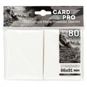 Card-Pro Color White sleeves (66x91)