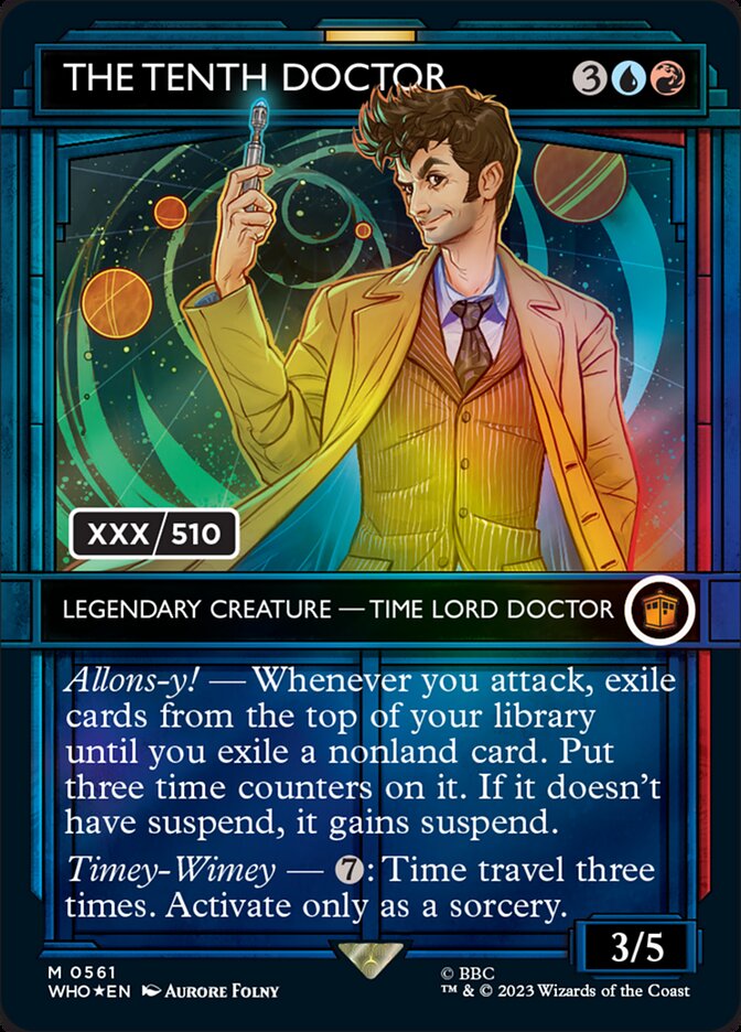 The Tenth Doctor (TARDIS SHOWCASES) XXX/510
