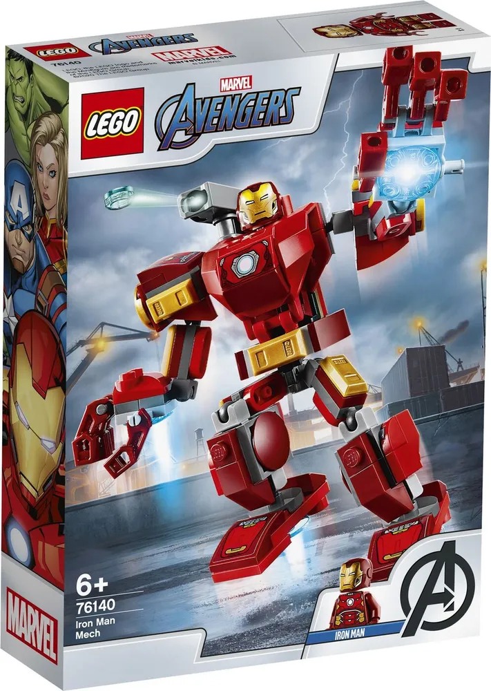 Конструктор LEGO Marvel Super Heroes Железный человек против Таноса (5-12лет)